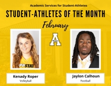 February Student-Athletes of the Month